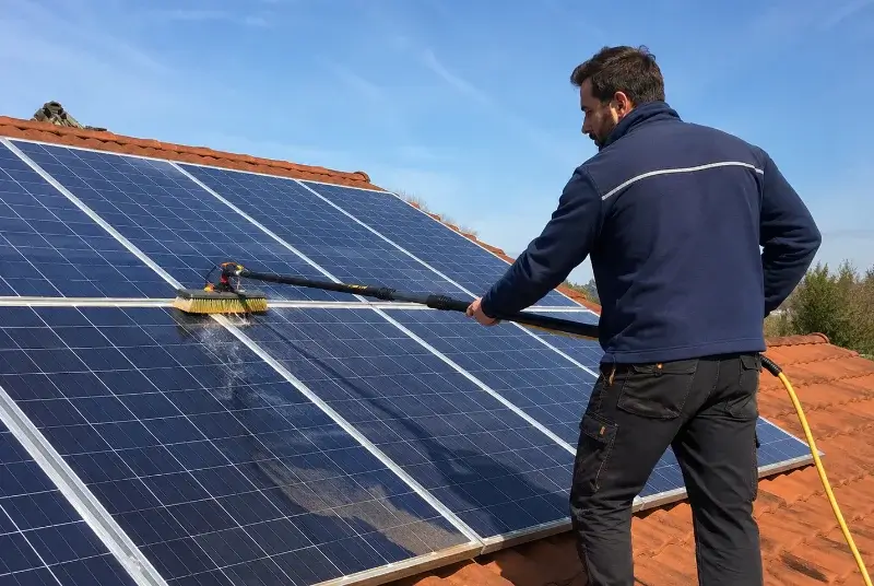 Nettoyage et entretien de panneaux solaires à Villette-sur-Ain